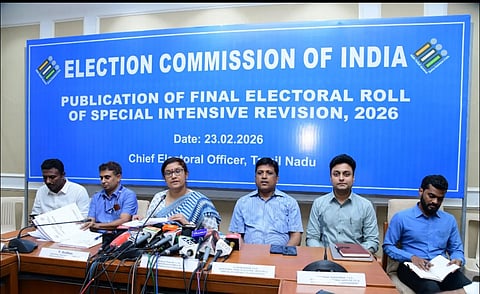 தமிழகத்தில் 74 இலட்சம் வாக்காளர்கள் நீக்கம்- இறுதிப்பட்டியல் வெளியீடு!