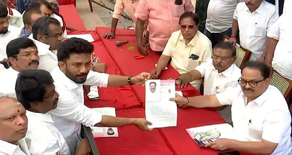 போடியில் ஓபிஎஸ் போட்டி - திமுக சார்பில் போட்டியிட விருப்ப  மனு! 