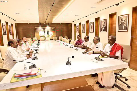 திமுக - சிபிஎம் பேச்சுவார்த்தை