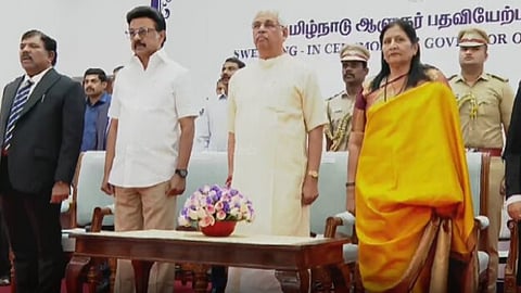 தமிழ்நாட்டின் பொறுப்பு ஆளுநராக ராஜேந்திர அர்லேக்கர் பதவியேற்பு!