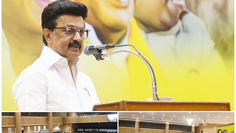 திமுக மாவட்டச் செயலாளர் கூட்டத்தில் மு.க.ஸ்டாலின்