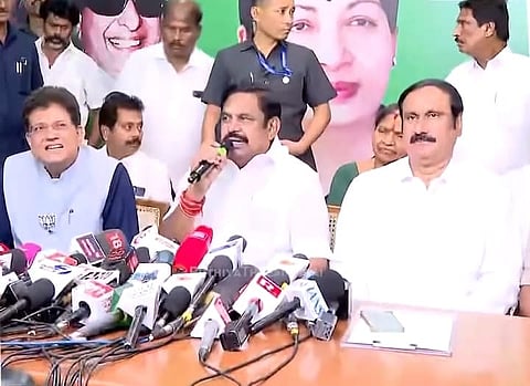 எடப்பாடி பழனிசாமி, பியூஷ் கோயல், அன்புமணி