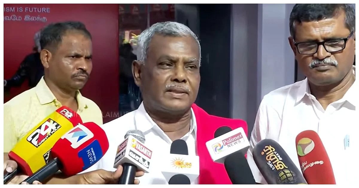 திமுக கூட்டணியில் 5 தொகுதிகளைப் பெற்றது ஏன்? - சண்முகம் விளக்கம்!