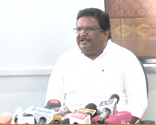 “அவதூறை வீசுகிறார் வேல்முருகன்”- அமைச்சர் சிவசங்கர்