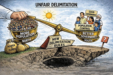 தொகுதி வரையறை... சர்வாதிகாரத்தை நோக்கி நகர்கிறதா இந்தியா?- மு.க.ஸ்டாலின் கேள்வி