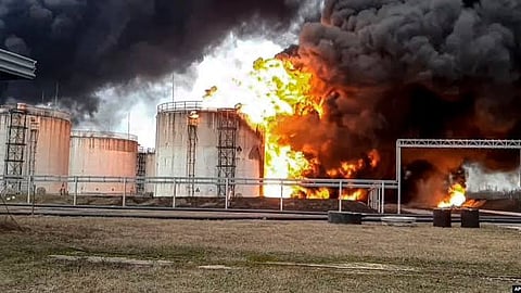 drone attacks on Russian oil refineries