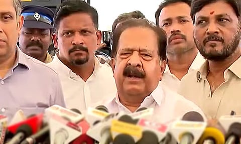 Kerala mimister Ramesh Chennithala