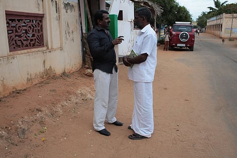 இடிந்தகரையில் சீமான் - உதயகுமாரன்