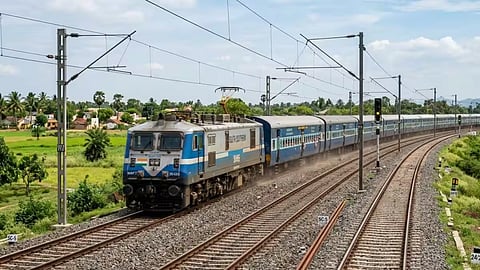 4 tracks in high density railway paths
