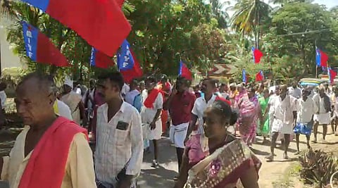 வருசநாடு மக்கள் நடைபயணம்