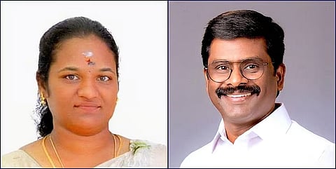 DMK by - election candidates