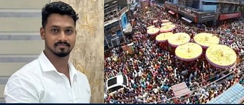 பெண் போலீசிடம் அத்துமீறிய த.வெ.க. நிர்வாகி