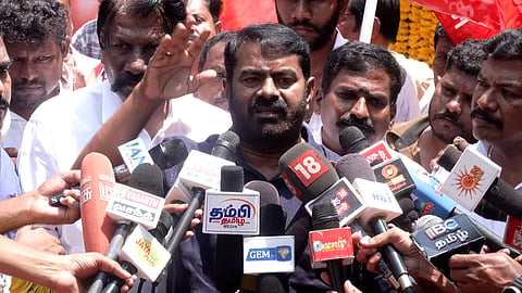 மின் கட்டண உயர்வு: மக்கள் விரும்பித் தேர்வு செய்த அரசுதானே? சீமான் விரக்தி