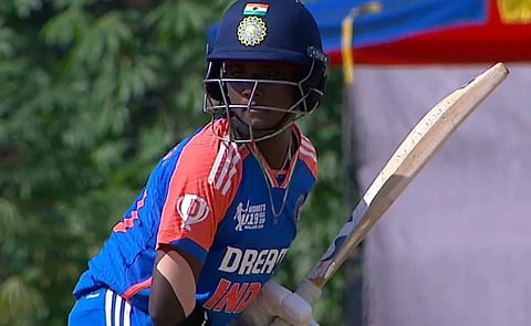 Cricket player kamilini from Tamilnadu  