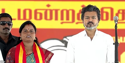 CM Vijay at Maduranthakam
