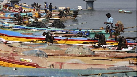 TN Fishermen Protest