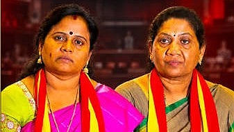 Maragatham Kumaravel and Sathyabama sworn as TVK MLA