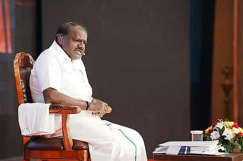 கர்நாடக முன்னாள் முதலமைச்சர் குமாரசாமி