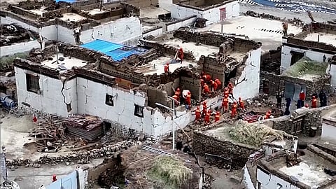 Tibet earthquake