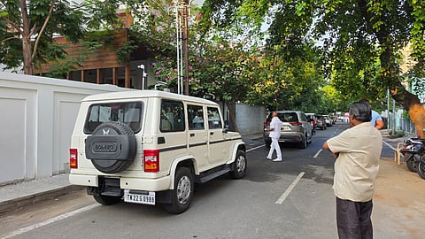 கே.என். நேரு வீட்டில் தேடுதல் சோதனை