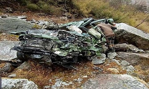 ছিকিমঃ পথ দুৰ্ঘটনাত নিহত দুজন সেনা জোৱান