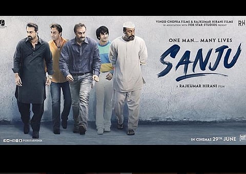 ‘সঞ্জু’ ছবি খনৰ নতুন পষ্টাৰ মুকলি
