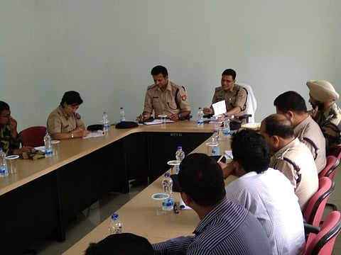 চ’চিয়েল মিডিয়াত অপপ্ৰচাৰ চলোৱাক লৈ গোলাঘাট আৰক্ষীৰ সভা