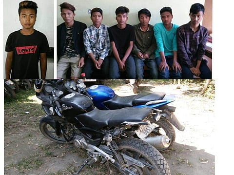 উদালগুৰিত ৭জন বাইক চোৰক আটক