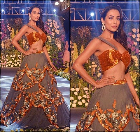 "ৱেডিং জংছন ফেশ্বন" শ্ব'ত মালাইকা আৰোৰা,জেকলিন আৰু চোনল চৌহান,ফটো