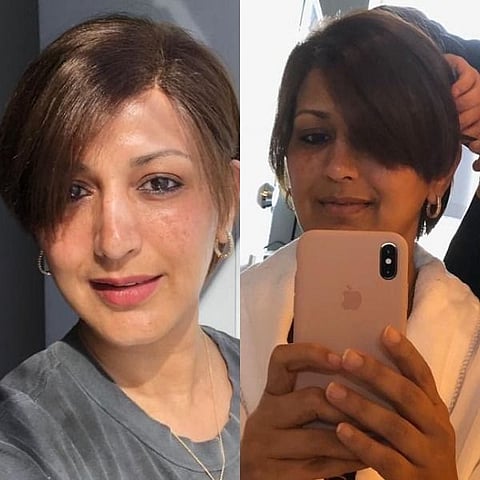 কেঞ্চাৰ ৰোগৰ বিৰুদ্ধে যুঁজ দি থকা অভিনেত্ৰী সোনালী বেণ্ড্ৰৰ নতুন ৰূপ