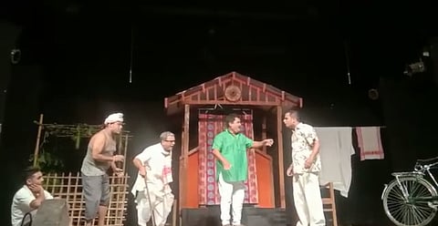 নগাঁৱৰ তিনি বৰেণ্য নাট্যকৰ্মীৰ সোঁৱৰণত জিলা পুথিভঁড়ালত শ্ৰদ্ধাঞ্জলি অনুষ্ঠান