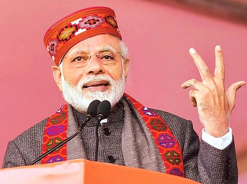 চকীদাৰে শোৱাৰ প্ৰস্তুতি কৰা নাই: সেয়েহে বিৰোধী শান্তিৰে শুব পৰা নাইঃ প্ৰধানমন্ত্ৰী নৰেন্দ্ৰ মোডী