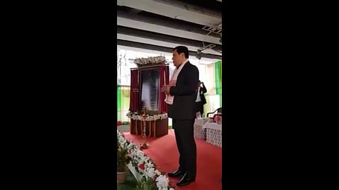 মুখ্যমন্ত্ৰী সৰ্বানন্দ সোনোৱালৰ গুৱাহাটীত নতুন উৰনীয়া সেতুৰ নিৰ্মাণ কাৰ্যৰ শুভাৰম্ভি