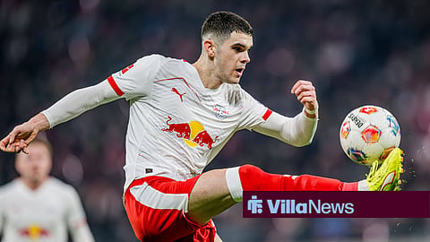 Kosta Nedeljkovic in action for RB Leipzig