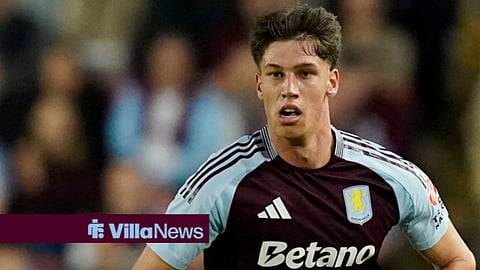 Sil Swinkels in action for Aston Villa
