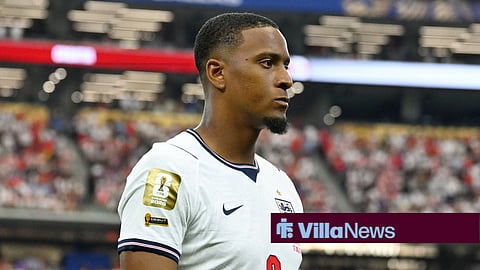 Ezri Konsa in action for England at the 2026 World Cup