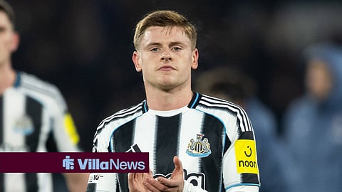 Aston Villa target Harvey Barnes in action for Newcastle