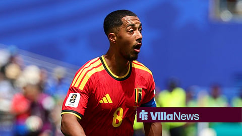 Youri Tielemans in action for Belgium at the 2026 FIFA World Cup.