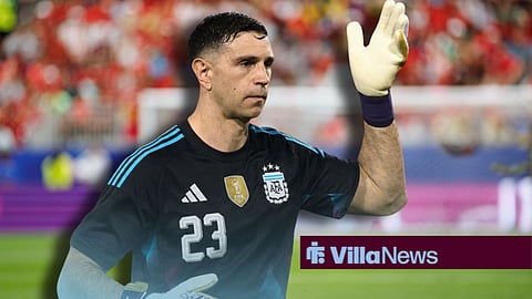 Emi Martinez playing for Argentina