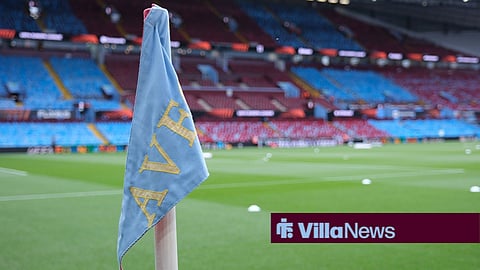 Corner flag at Villa Park
