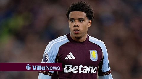 Bradley Burrowes playing for Aston Villa