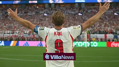 Harry Kane celebrating for England