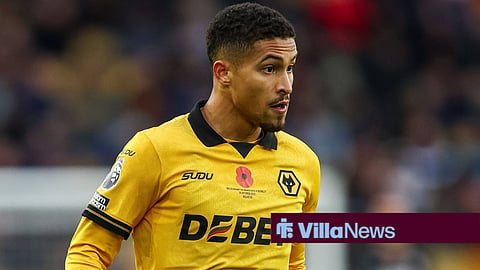Joao Gomes in action for Wolves