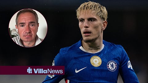 Alejandro Garnacho playing for Chelsea and Stefan Borson speaking for talkSPORT