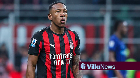 Pervis Estupinan playing for AC Milan