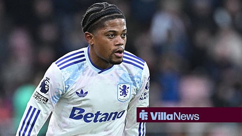 Leon Bailey playing for Aston Villa