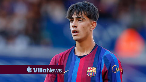 Marc Bernal playing for Barcelona