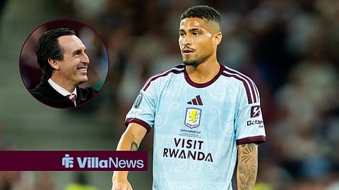 Joao Gomes and Aston Villa boss Unai Emery 