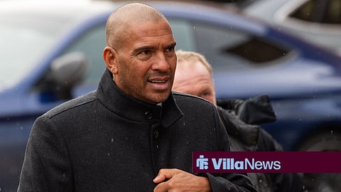 Stan Collymore looking annoyed