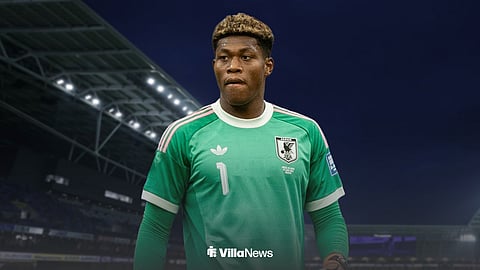 Zion Suzuki playing for Japan